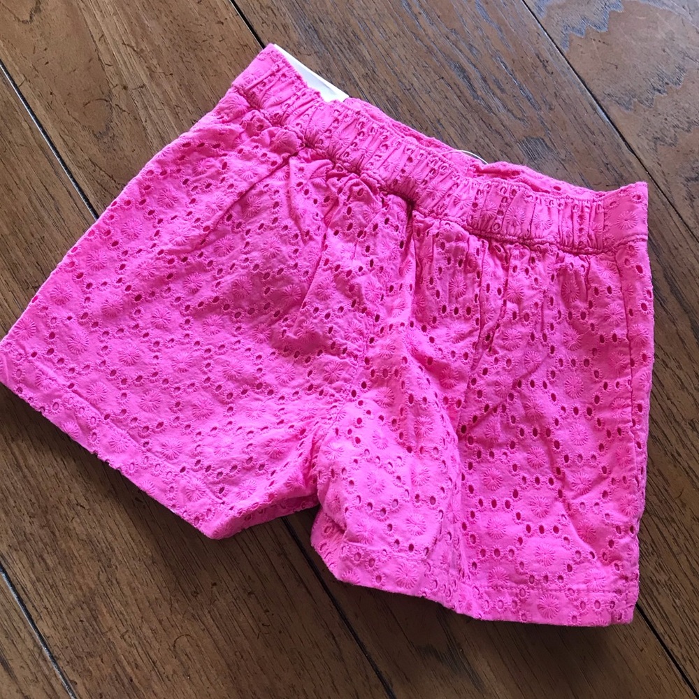 NWT Beautiful Gymboree pink eyelet Girls Set Sz 7 - Picture 8 of 9